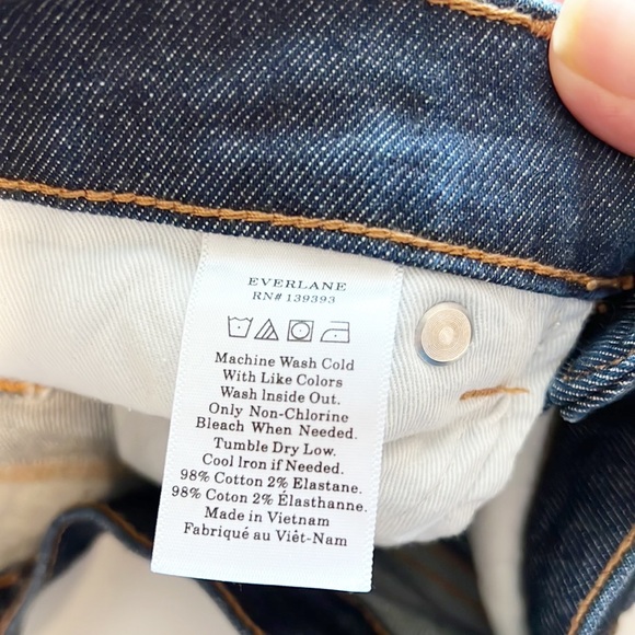 Everlane Skinny Jeans Dark Wash - Picture 11 of 11